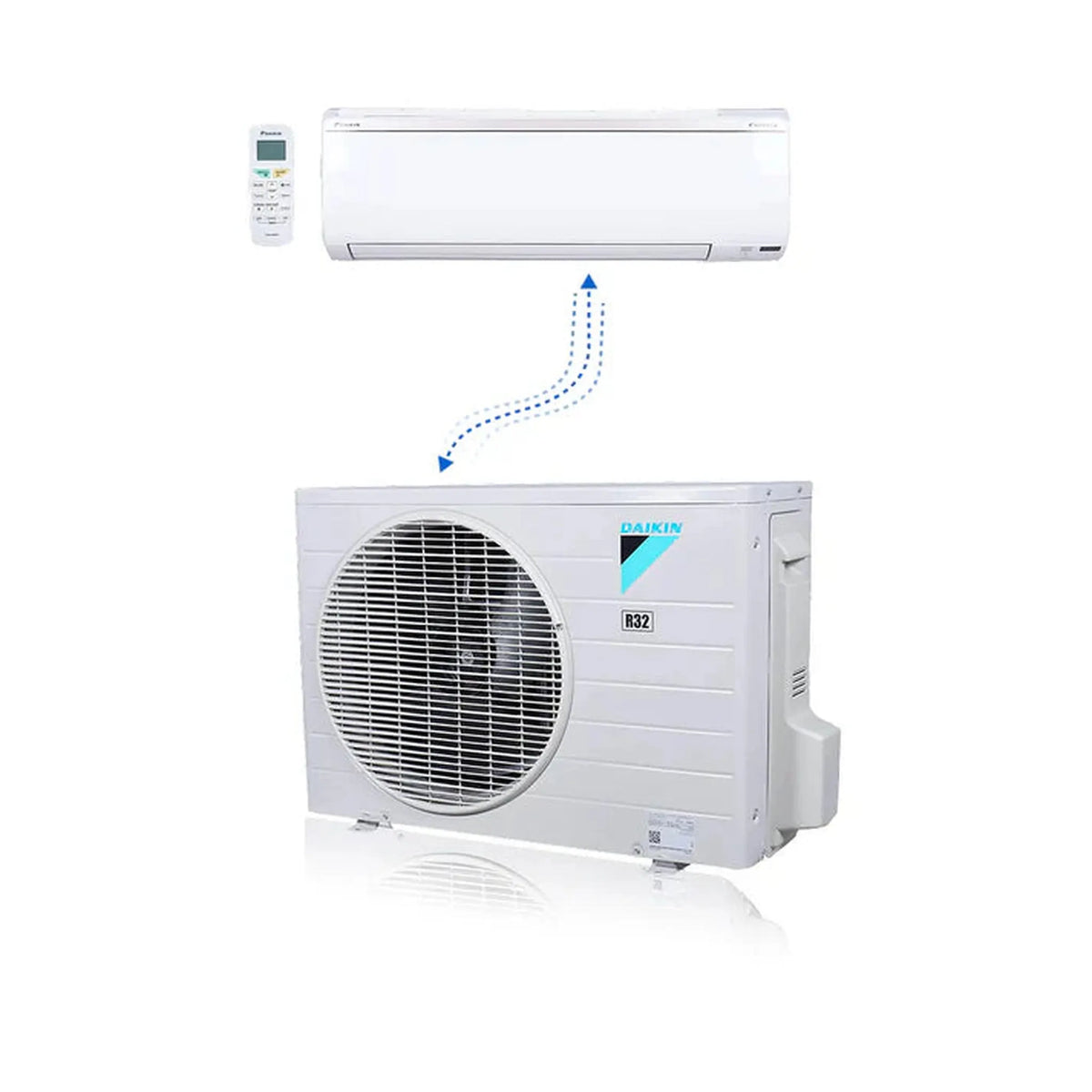 Daikin Entra Series 18000 BTU 18 SEER2 Single Zone Ductless Mini Split Heat Pump System - R32