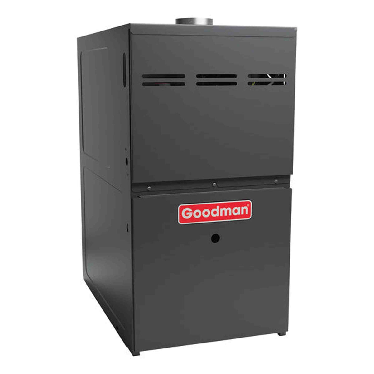 Goodman 2.5 Ton 13.8 SEER2 AC & 80% AFUE 60K BTU Gas Furnace System, R32 Refrigerant - Horizontal