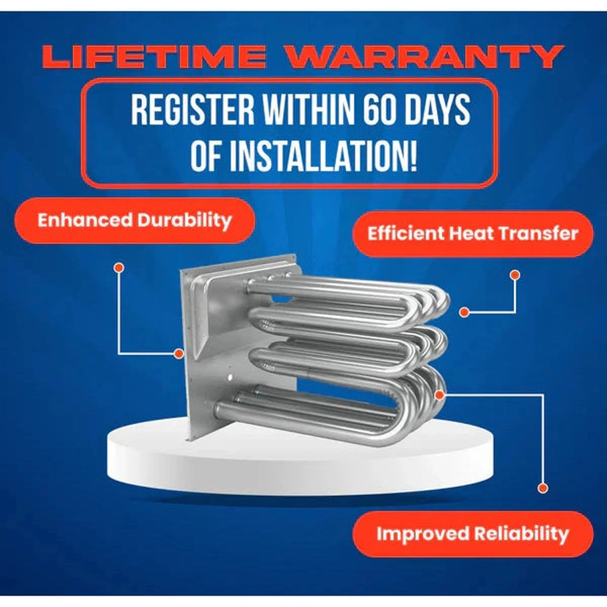 Goodman 80000 Btu 96% Efficient Ultra Low Nox Gas Furnace